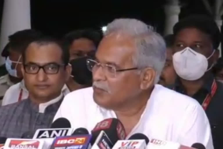 Bhupesh Baghel statement on d Purandeshwari visit