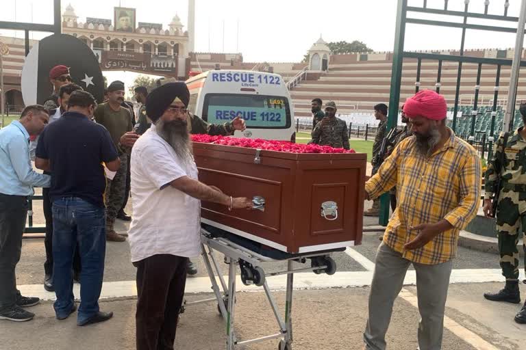 Sikh pilgrim Died