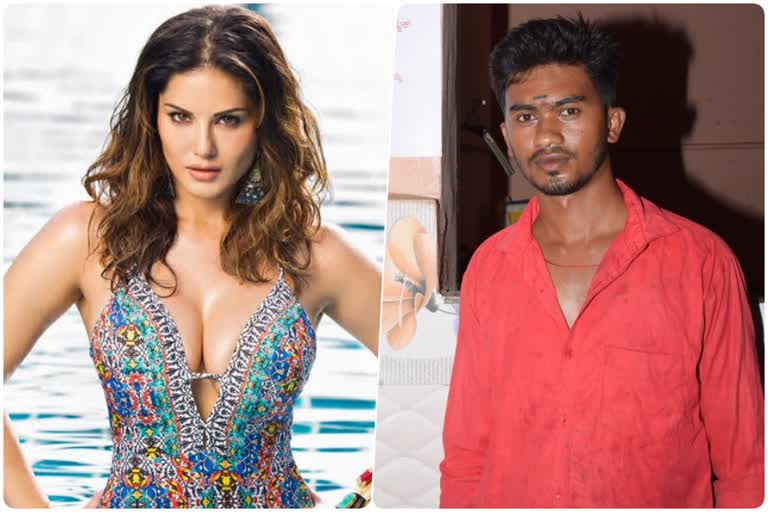 Sunny leone die hard fan in Mandya, Mandya news, Actress Sunny leone news, Sunny leone fans group, ಮಂಡ್ಯದಲ್ಲಿ ಸನ್ನಿ ಲಿಯೋನ್ ಅಭಿಮಾನಿ, ಮಂಡ್ಯ ಸುದ್ದಿ, ನಟಿ ಸನ್ನಿ ಲಿಯೋನ್ ಸುದ್ದಿ, ಸನ್ನಿ ಲಿಯೋನ್ ಅಭಿಮಾನಿಗಳ ತಂಡ,