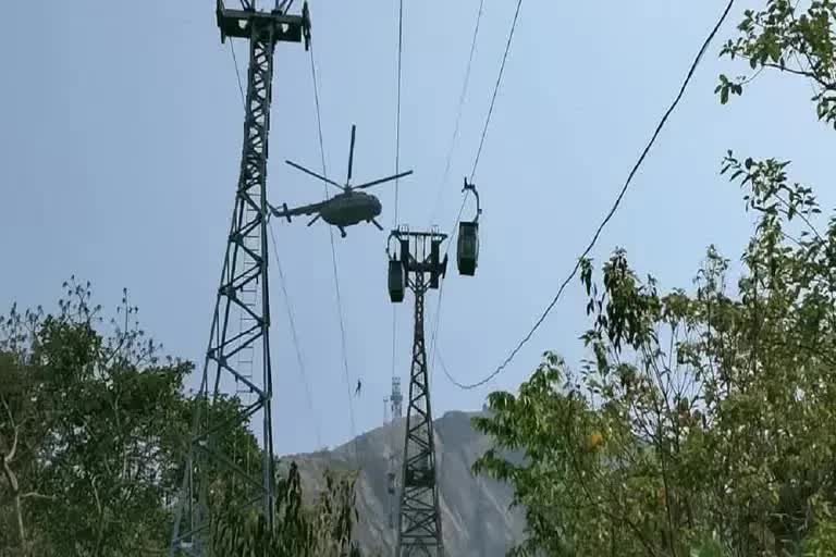 Ropeway Rescue Operation