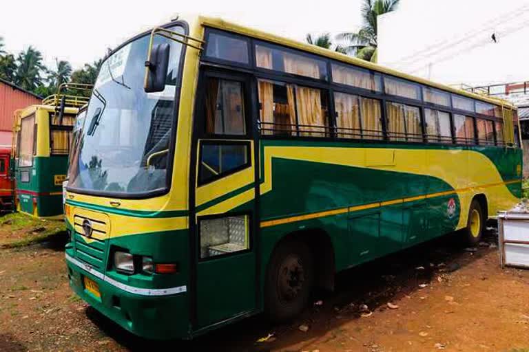 Changanassery Velankanni KSRTC Super Express Service  കെ എസ് ആര്‍ ടി സി ട്രൈവര്‍ പൊന്നുക്കുട്ടൻ  ചങ്ങനാശ്ശേരി വേളാങ്കണ്ണി കെ.എസ്.ആർ.ടി.സി സൂപ്പർ എക്‌പ്രസ്  കെ സ്വിഫ്റ്റ്