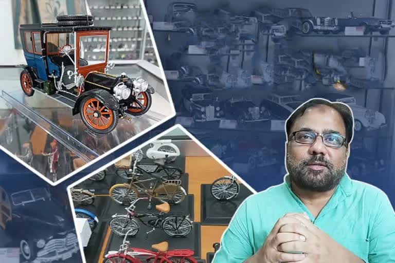 Asif Wasi from Patna Fond of Diecast models of vehicles