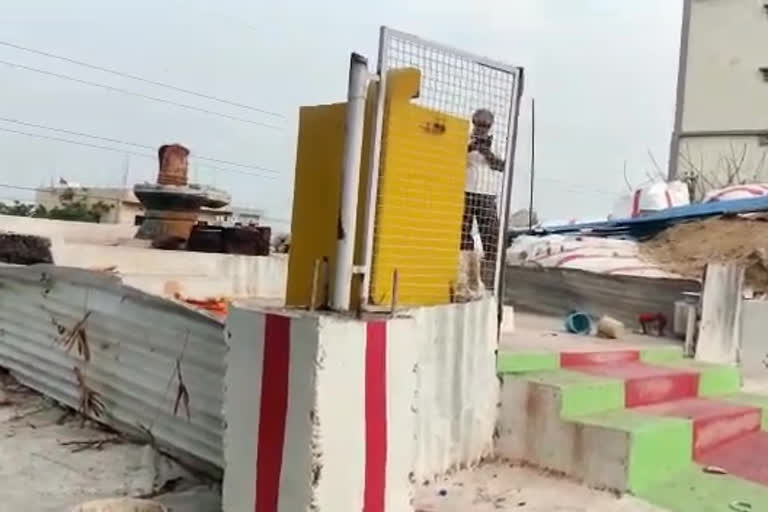 Shiva Temple Demolished