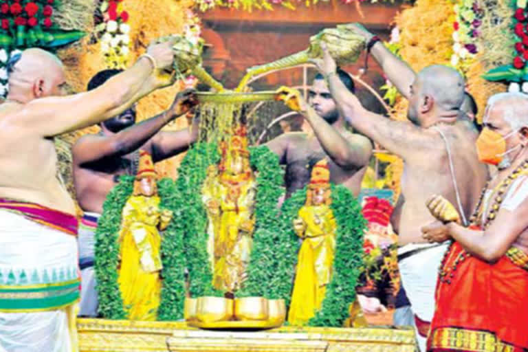 Vasanthotsavam in tirumala tirupati devasthanam