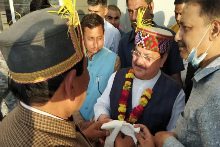 JP Nadda may attend BJP convention in Kullu