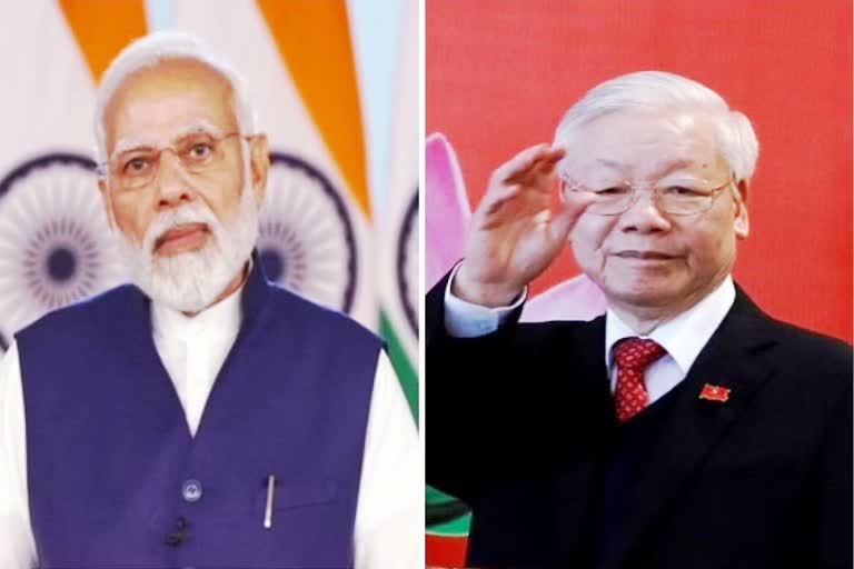 PM Modi and top Vietnamese leader discussion :  ୟୁକ୍ରେନ, ଦକ୍ଷିଣ ଚୀନ୍ ସାଗର ସମସ୍ୟା ଉପରେ ଆଲୋଚନା