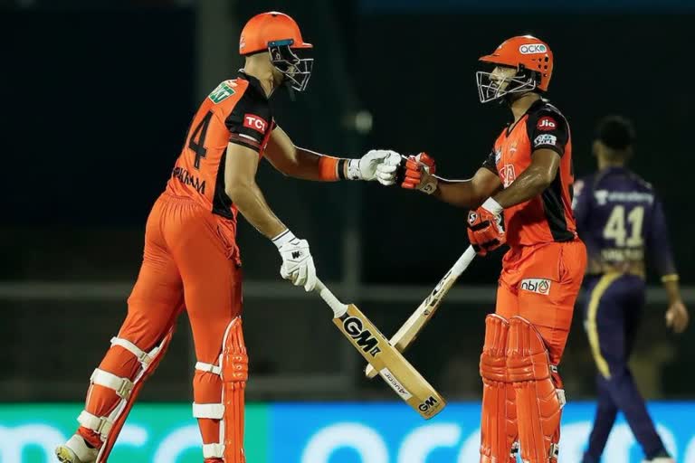 srh vs kkr  ipl 2022  ipl match results  Sunrisers Hyderabad defeated Kolkata knight riders  ipl-2022-Sunrisers-Hyderabad-beat-Kolkata-knight-riders  കൊൽക്കത്ത നൈറ്റ് റൈഡേഴ്‌സിനെതിരെ സണ്‍റൈസേഴ്‌സ് ഹൈദരാബാദിന് ഏഴ് വിക്കറ്റ് ജയം.  രാഹുൽ ത്രിപാഠിയും എയ്‌ഡൻ മാർക്രമുമാണ് വിജയശിൽപ്പികൾ  ഇന്ത്യൻ പ്രീമിയർ ലീഗ്  ഐപിഎൽ വാർത്തകൾ