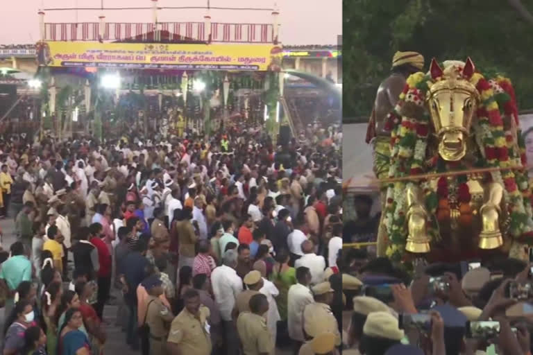 Kallazhagar Vaigai river festival