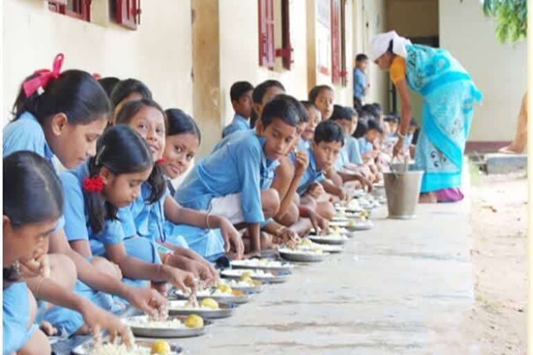 children not get mid day meal