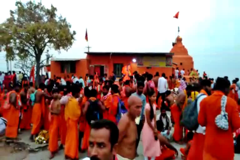 Hanuma Jayanti in Anjanadri hill in Koppal