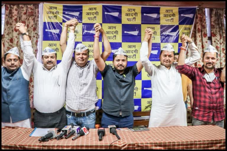 Durgesh Pathak press conference in dharamshala