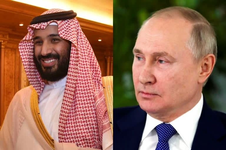 Russian President Vladimir Putin spoke with Saudi Crown Prince Mohammad bin Salman on Saturday, their second call since the start of Russia's invasion of Ukraine