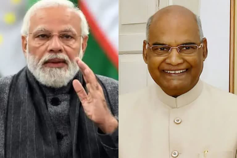 president ramnath kovind and pm modi greets people on easter