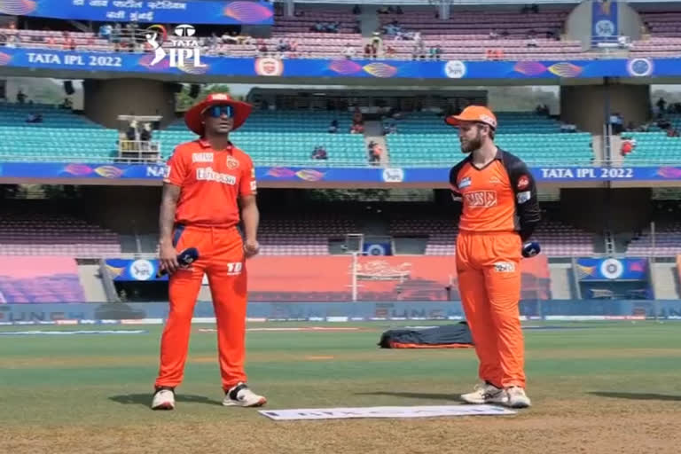 IPL 2022  IPL 2022 toss report  Punjab Kings vs Sunrisers Hyderabad  പഞ്ചാബ് കിങ്സ് vs സൺറൈസേഴ്‌സ് ഹൈദരാബാദ്  ഐപിഎല്‍ ടോസ് റിപ്പോര്‍ട്ട്