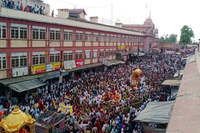 Rath yatra in karauli