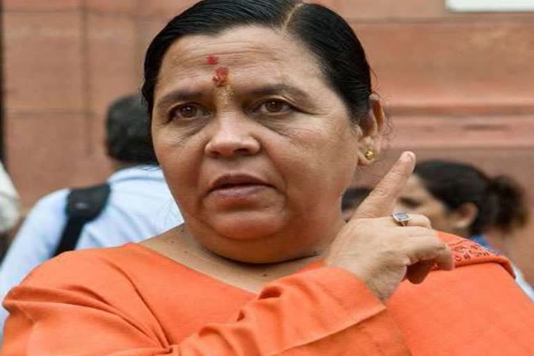 Uma Bharti slams Congress