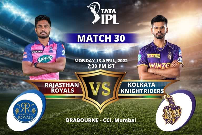 IPL  IPL 2022  Kolkata Knight Riders  Rajasthan Royals  rr vs kkr Match Today  Sports News  Cricket News  इंडियन प्रीमियर लीग 2022  राजस्थान रॉयल्स  कोलकाता नाइट राइडर्स