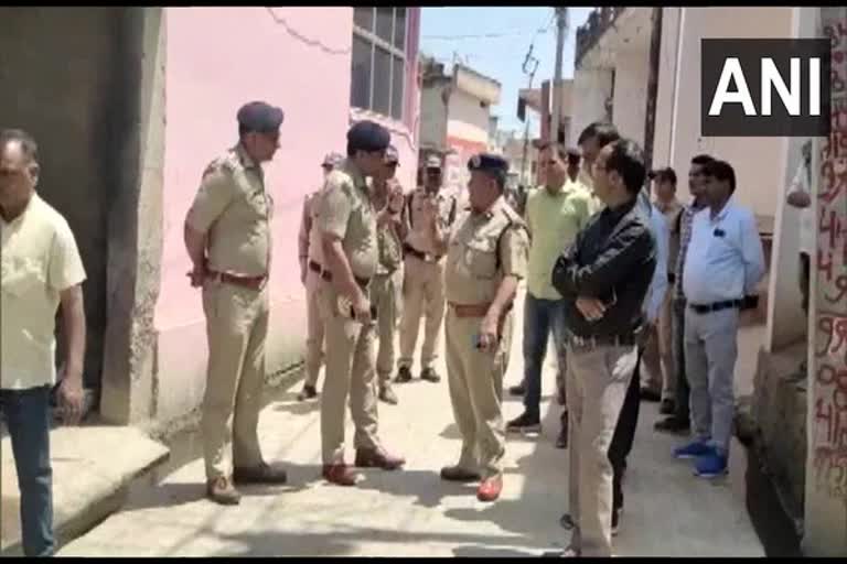 Haridwar violence hanuman jayanthi procession  violence during religious procession in bhagwanpur  ഹനുമാൻ ജയന്തി ഘോഷയാത്ര കല്ലേറ് ആക്രമണം  ഹനുമാൻ ജയന്തി ഘോഷയാത്ര