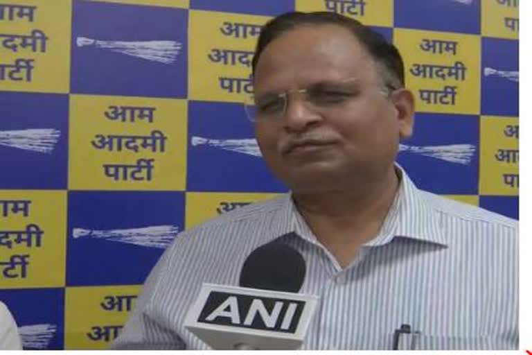 Delhi Minister Satyendar Jain says  Delhi law and order is not good