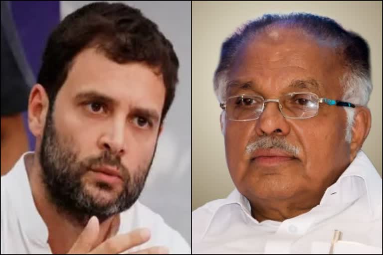 congress move against PJ Kurien  രാഹുല്‍ ഗാന്ധിയെ വിമര്‍ശിച്ചതില്‍ പി.ജെ കുര്യനെതിരെ കോണ്‍ഗ്രസില്‍ അതൃപ്‌തി  രാഹുല്‍ ഗാന്ധിയെ വിമര്‍ശിച്ച് പിജെ കുര്യന്‍  PJ Kurien against rahul gandhi  തിരുവനന്തപുരം ഇന്നത്തെ വാര്‍ത്ത  Thiruvananthapuram todays news