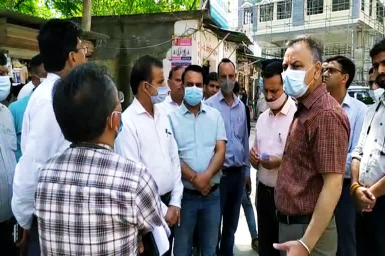 Deputy Commissioner Bilaspur inspected hospital