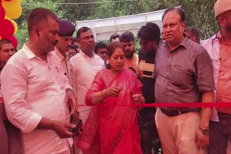 MLA did not get scissors to cut lace in Vaishali