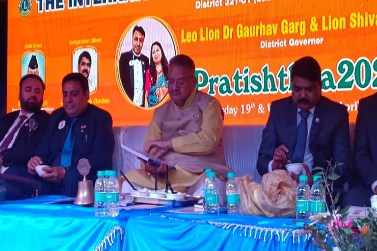 cabinet-minister-ganesh-joshi-attended-the-lions-club-conference-in-mussoorie
