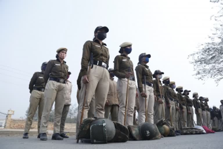 mp girls visit international border security arrangement of Indian army