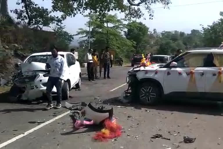 Car accident in Hamirpur