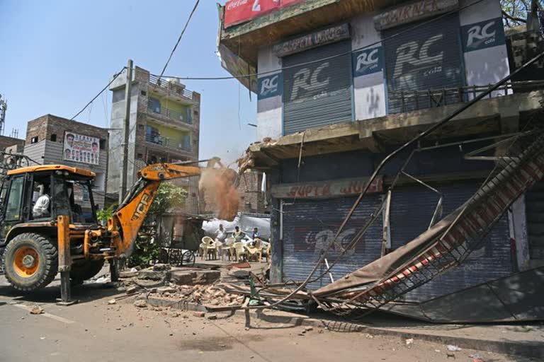 illegal encroachments in Jahangirpuri