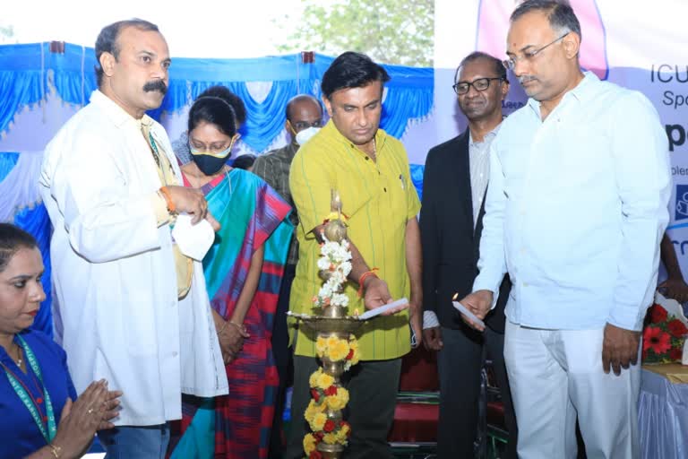 Construction of a 500-bed mother-child super specialty hospital in Bangalore