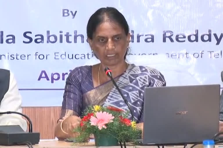 Minister Sabitha Indra Reddy