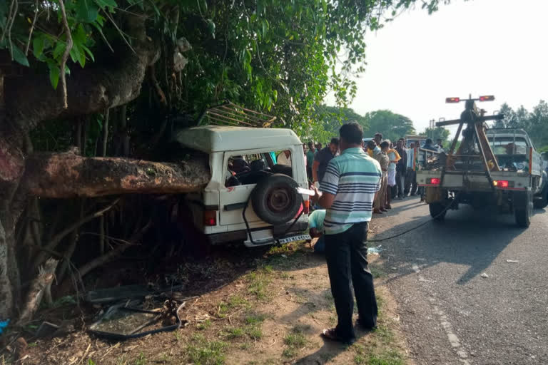 Major road accident near Mysore