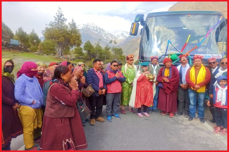 DELHI TO LAHAUL BUS SERVICE STARTED