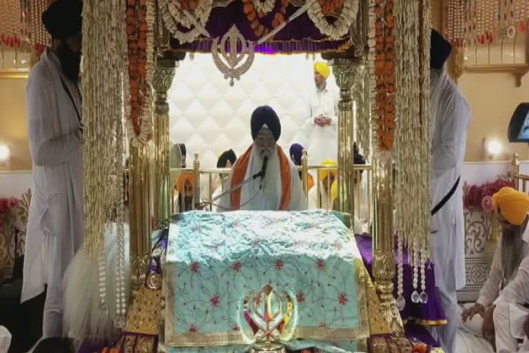 ਨੌਵੇਂ ਪਾਤਸ਼ਾਹ ਜੀ ਦਾ ਸ਼ਰਧਾ ਨਾਲ ਮਨਾਇਆ ਜਾ ਰਿਹਾ ਹੈ ਪ੍ਰਕਾਸ਼ ਪੁਰਬ