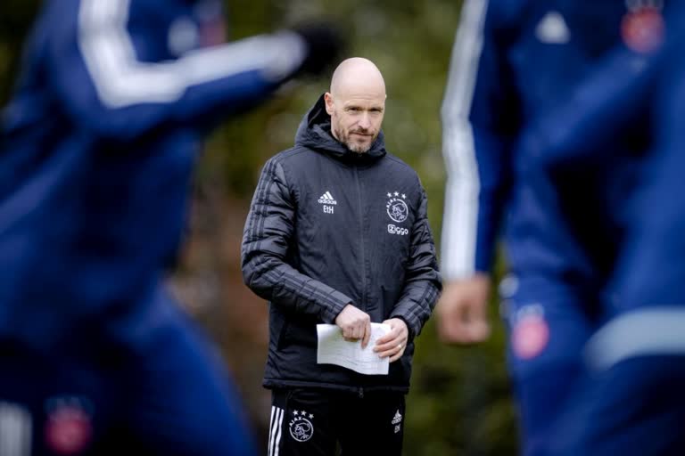 Erick Ten Hag to be take in charge manchester united's manager  മാഞ്ചസ്റ്റർ യുണൈറ്റഡിന്‍റെ പരിശീലകനായി എറിക് ടെൻ ഹാഗ്, ഔദ്യോഗിക പ്രഖ്യാപനം ഉടൻ  Erick Ten Hag  manchester united's new manager  Erick Ten Hag new manager Manchester united english premier league  അടുത്ത സീസൺ തുടക്കം മുതൽ ടെൻ ഹാഗ് ടീമിനിപ്പം ചേരും  അയാക്‌സിന്‍റെ സഹ പരിശീലകൻ മിച്ചൽ വാൻ ഡെർ ഗാഗും എത്തും