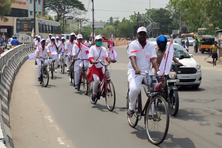 ’திமுக அரசு வெறும் 1லட்ச பேருக்கு மட்டுமே வேலை வழங்கியுள்ளது’ - DYFI துணை செயலாளர் பாலசுந்தரபோஸ்