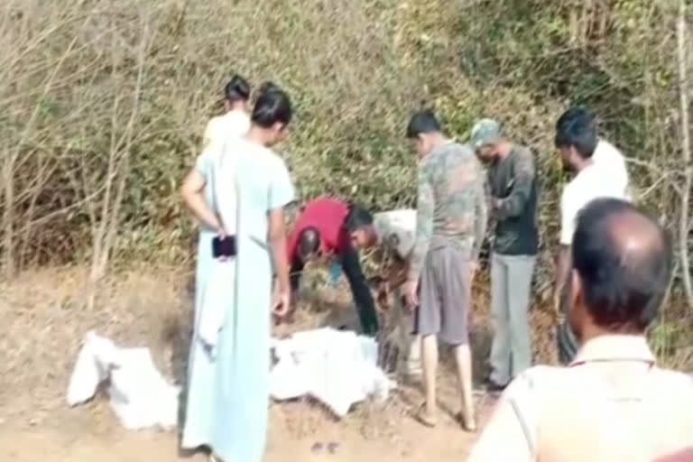 Half Naked Burnt Woman Body Found