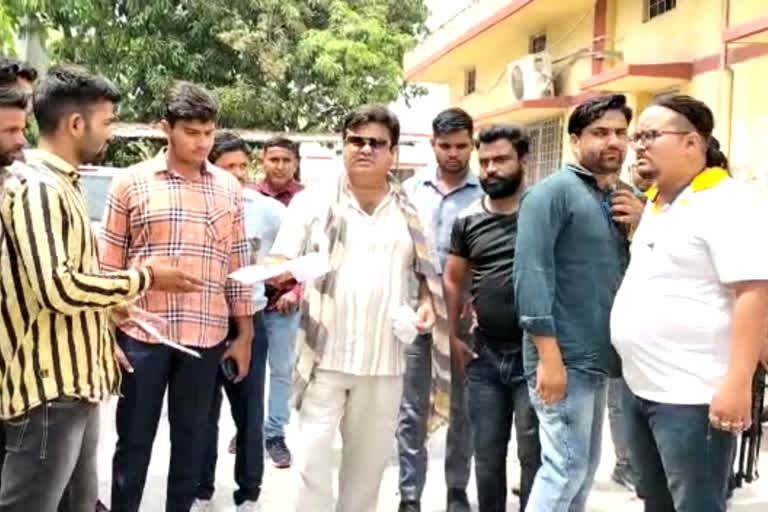 MLA Umesh Sharma reached Laksar power house