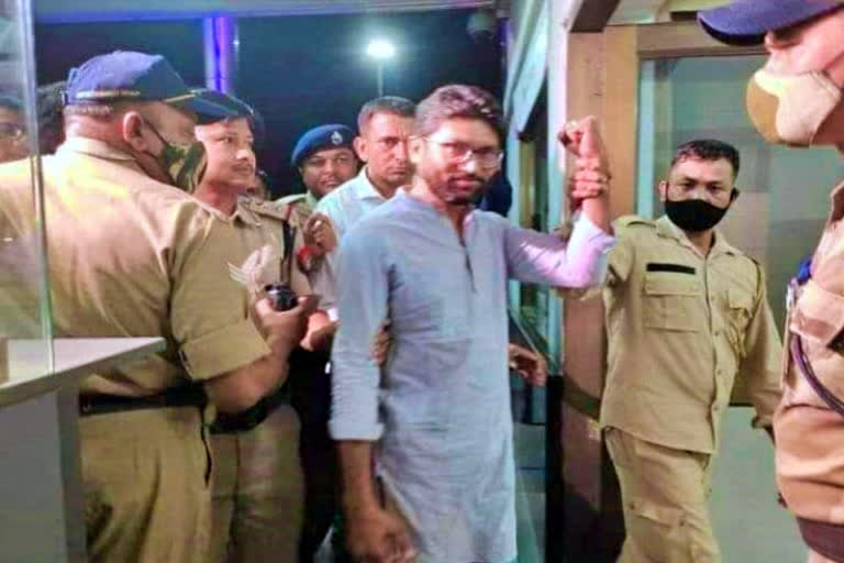 Assam Police get 3-day custody of Dalit leader and legislator Jignesh Mevani whom they picked from Gujarat on Wednesday night.