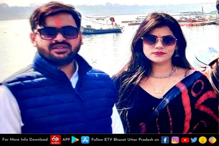 Pratapgarh  Pratapgarh latest news  etv bharat up news  attempt to murder for dowry  Wife files case against SP leader Saurabh Singh  SP leader Saurabh Singh  SP नेता सौरभ सिंह  विश्वनाथगंज विधानसभा