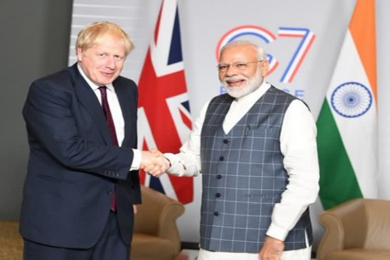 New Delhi Guard of honor to British PM Boris Johnson