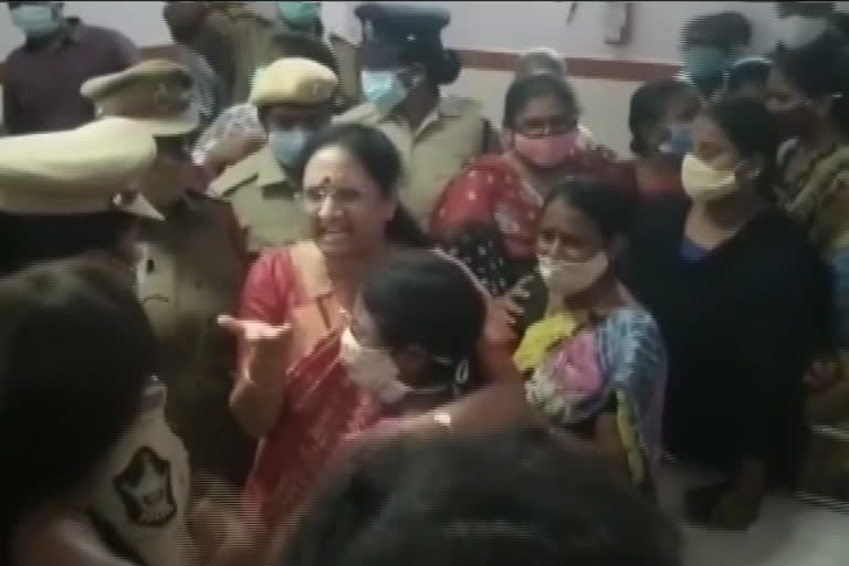 Tension at Vijayawada Government Hospital