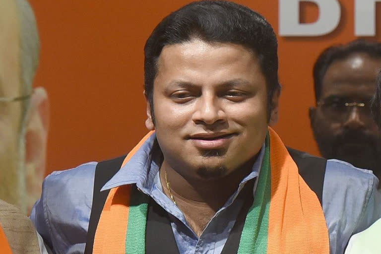 is anupam hazra targets bjp leadership through his social media post