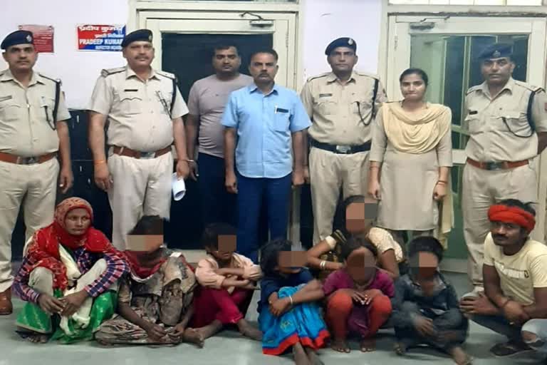 RPF team recovered five children from rewari