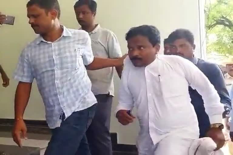 congress leader mahantesh patil arrested under psi recruitment scam case