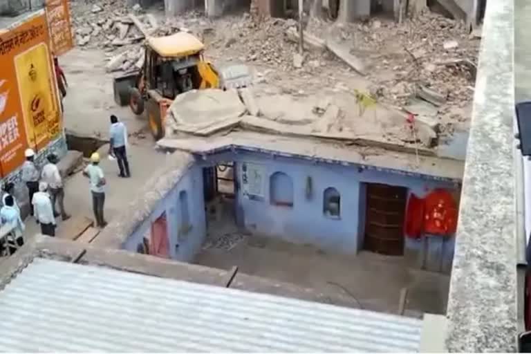 Shiva temple demolished in Rajasthan