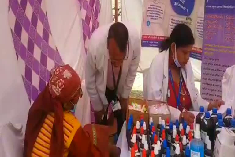 health fair organized in Sahiya