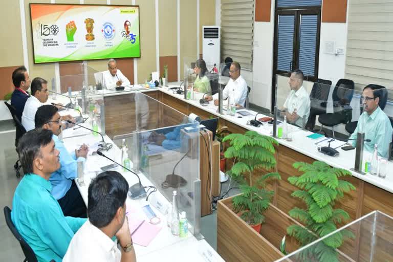 CM Ashok Gehlot took a meeting