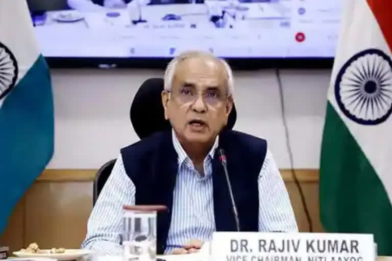 Rajiv Kumar steps down as Niti Aayog vice-chairman